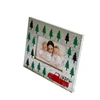 wholesale manufacturer fashionable art wood and iron child artwork christmas stocking photo frame