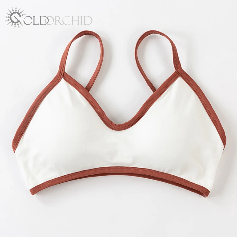 2021 high quality  wireless cotton fit all bra teen young girls