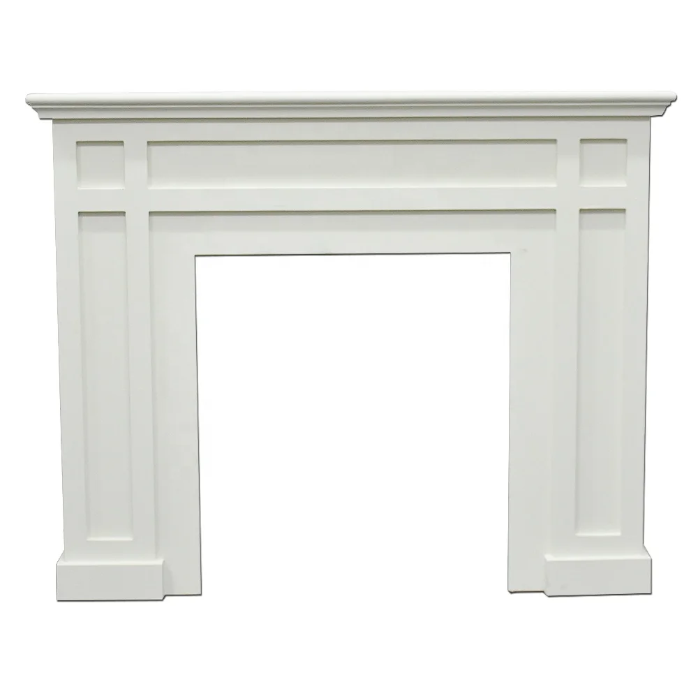 Luckywind New Design Antique Wood Mdf Fireplace Mantel Surround - Buy ...