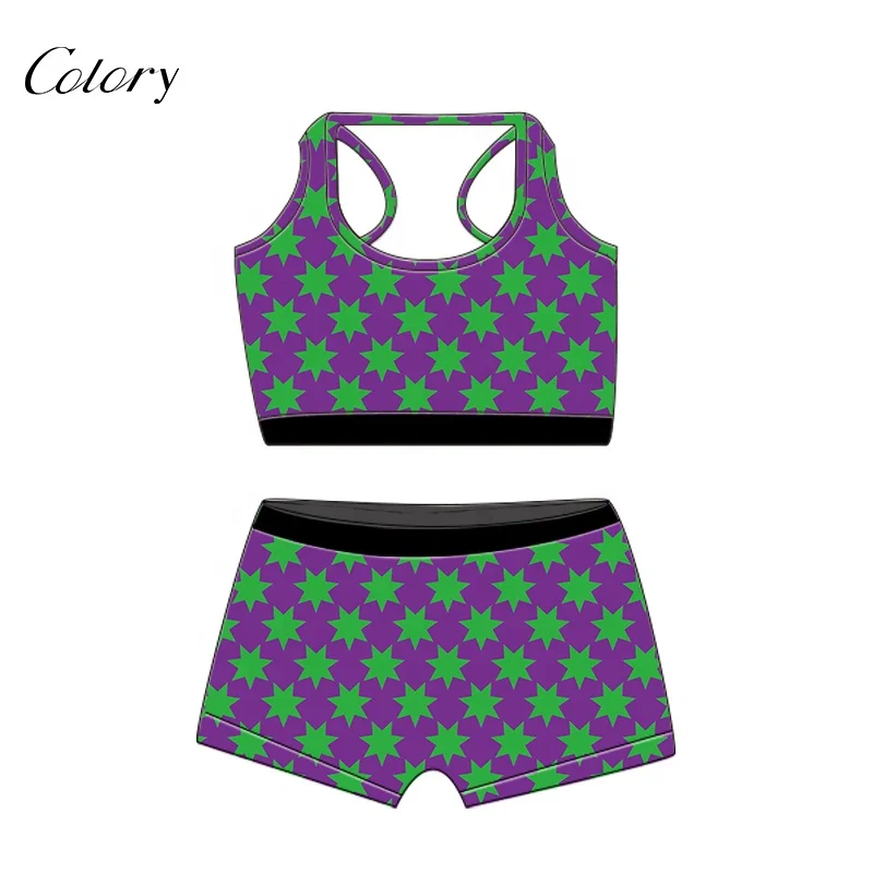 

Colory 2 Pieces Set Plus Size Women Sleepwear Pajama, Customized color