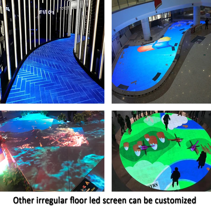 Dance floor led display Outdoor P4.81 500x500mm cabinet good quality screen