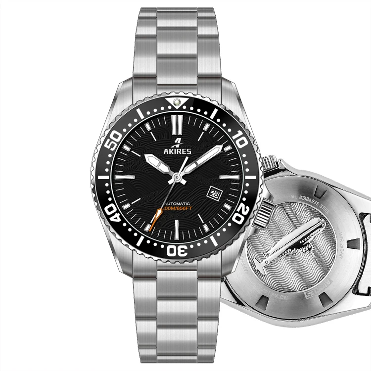 

High Quality Stainless Steel Wrist watch Men Japan Automatic Movement Watch For Sale