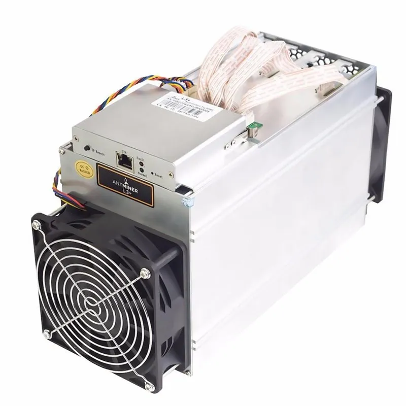 

Cheapest price Antiminer L3+ miner with original PSU 504Mh/s for litecoin bitmain antiminer l3++ 580Mh/s also have in stock, Silver