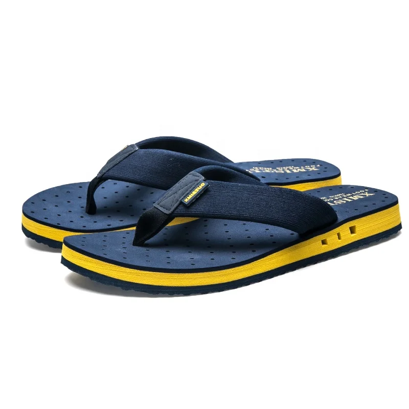 

Latest Scientific Breathable Design Eva Men Beach Tongs Slippers Flip Flops