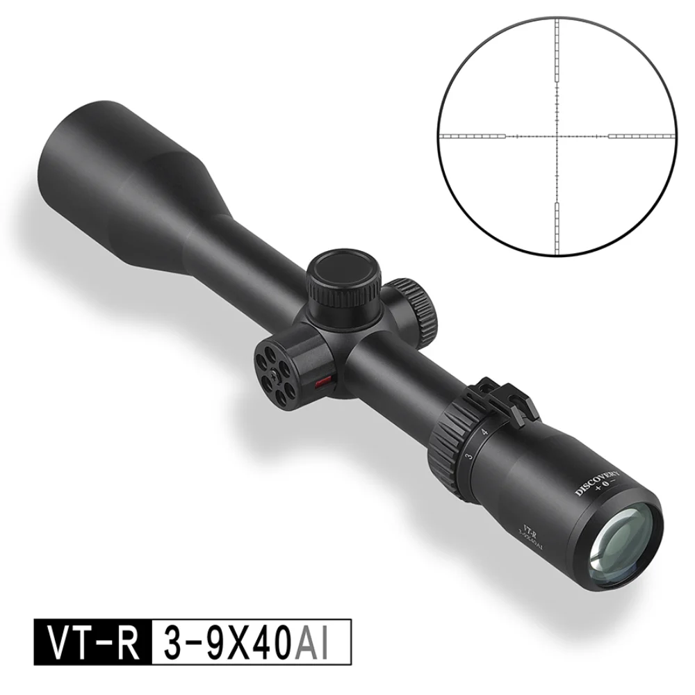 

Discovery Optical Sight 3-9x40AI Tactical Riflescope Outdoor Shooting Telescope Hunting Rifle Scope Fit 22LR Airgun Ship From RU