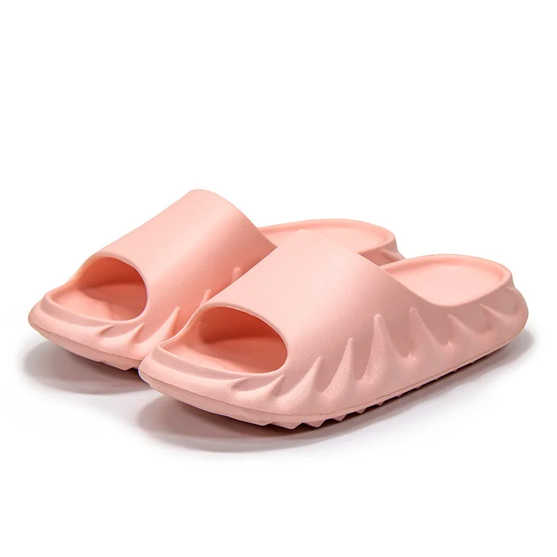 

Thick bottom slippers summer bathroom household slippers soft bottom EVA household slippers