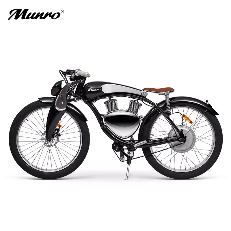 

China Fashion Milg 26 inch 48 Volt Motorized E Bike Chopper Munro 2.0 electric bike bicycle bicicleta electrica