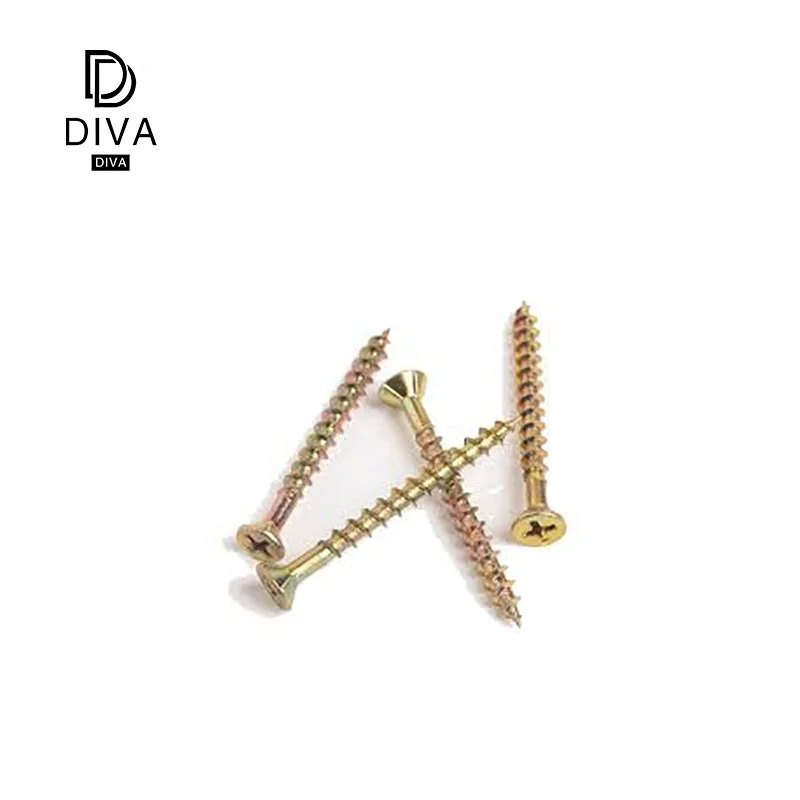 
Customized Best Quality Hot Dip Galvanized Drawing Alloy Steel Black Phosphated Chipboard Screws 