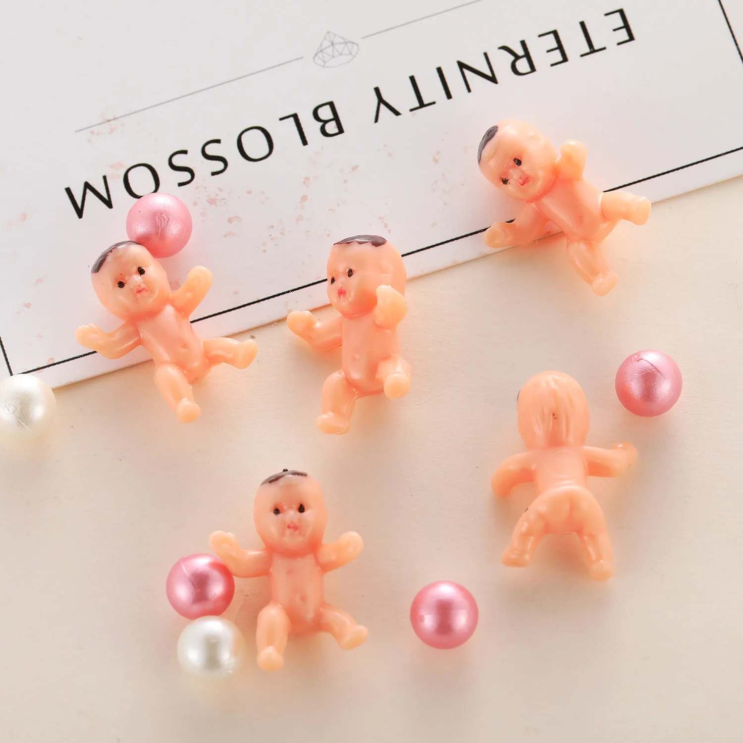 Mini Plastic Babies 1 Inch Baby Doll For Baby Shower Party Favors Baby ...