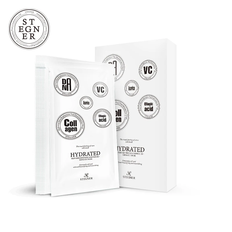 

Silk Face Mask Skin Care Anti Wrinkle Anti Aging Vitamin E Repair Mask