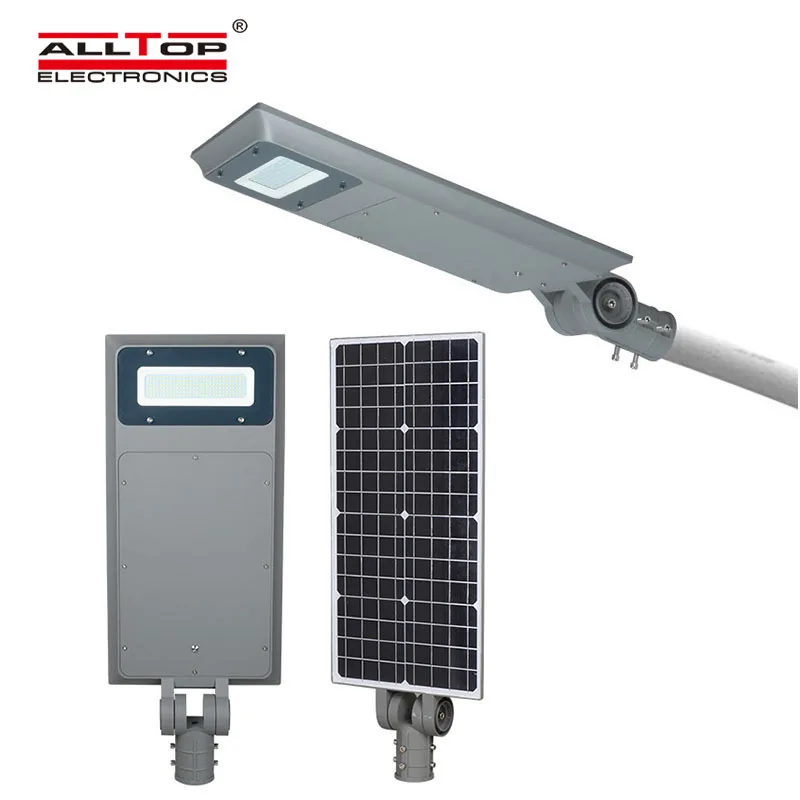 ALLTOP China ODM/OEM Manufacturer IP65 Outdoor 40w 60w 100w all in one solar led garden light