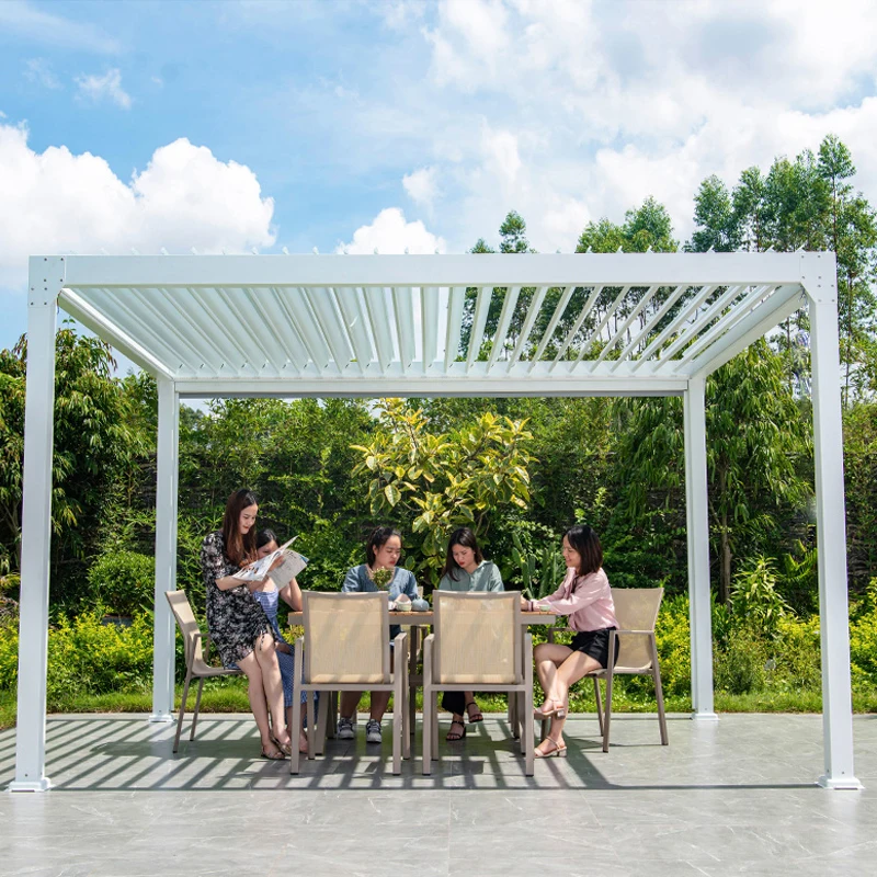 

High Quality Modern Garden Gazebo Tent Product Opening Roof Buy Outdoor Friendly Leisure Patio Area, Customized