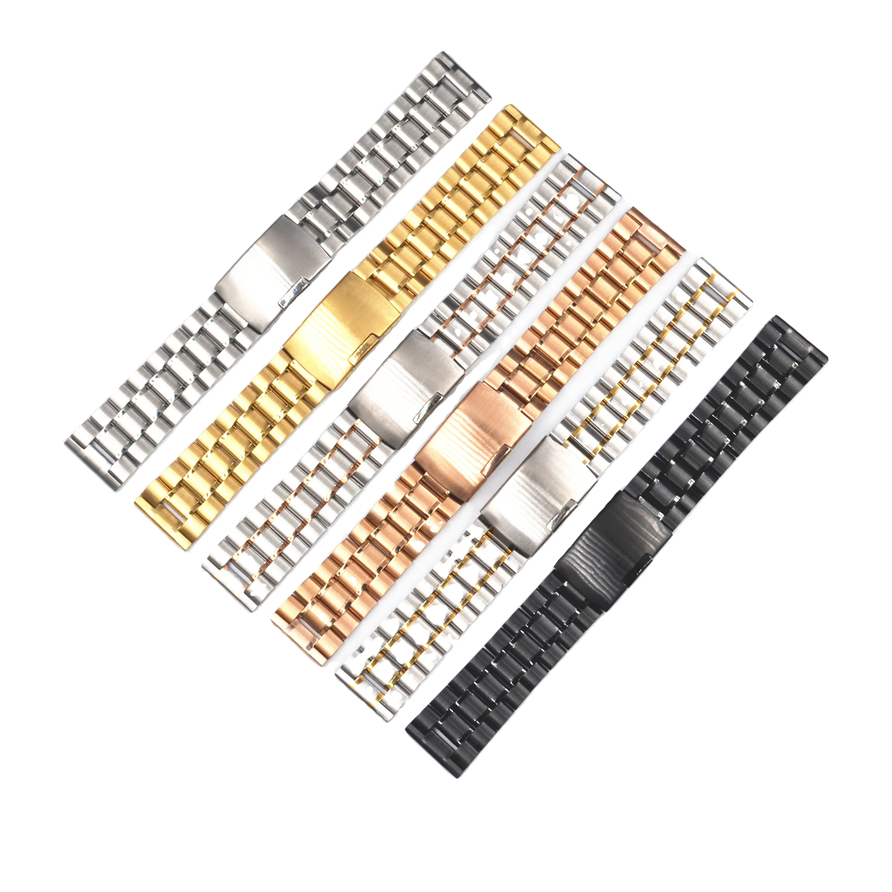 
22mm Hot selling online stainless steel watch band strap for smart watch band 
