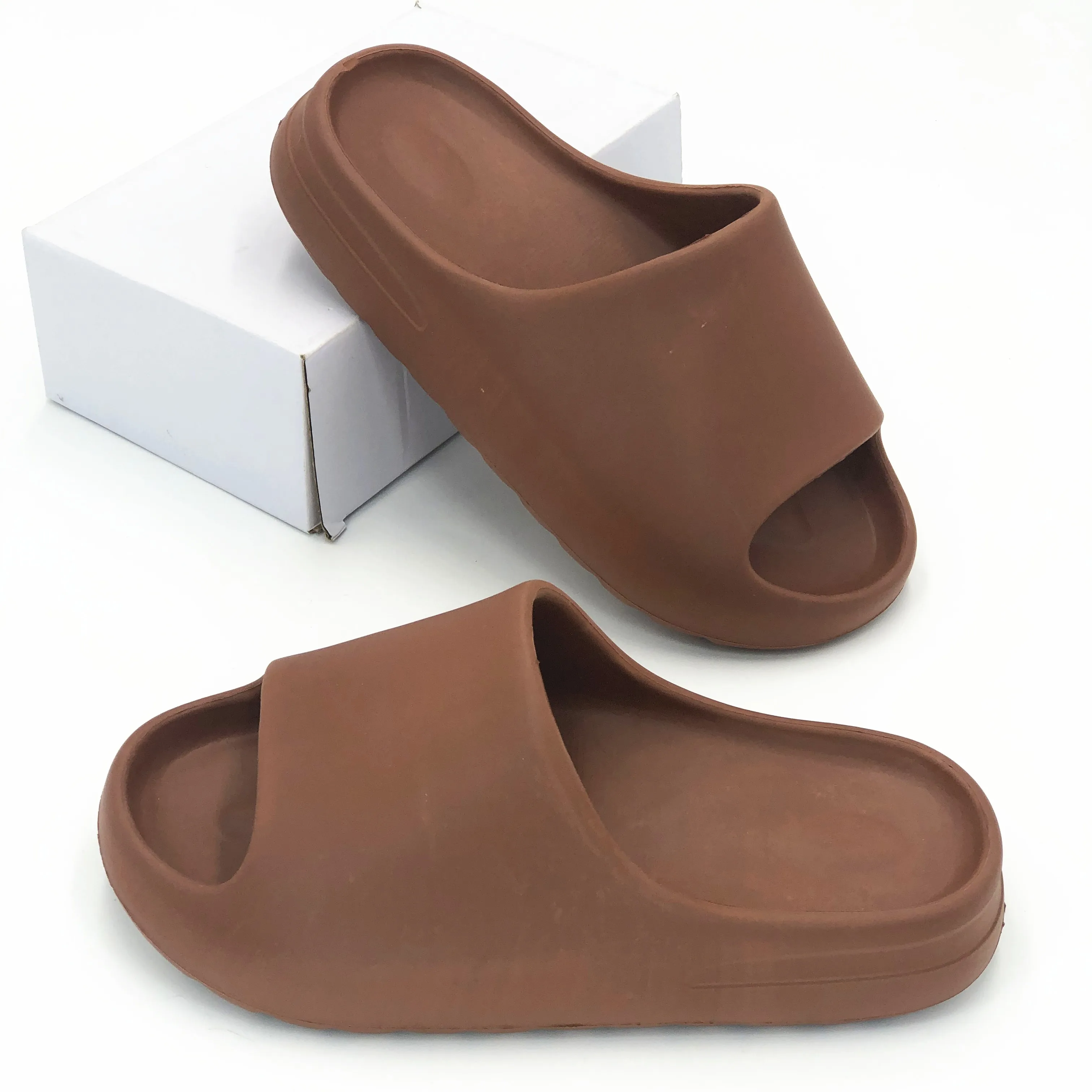 

2021 New Fashion Dark green Men Outdoor Eva Slipper Indoor Bathroom For Women's Slippers Comfortable Soft Lady Slides