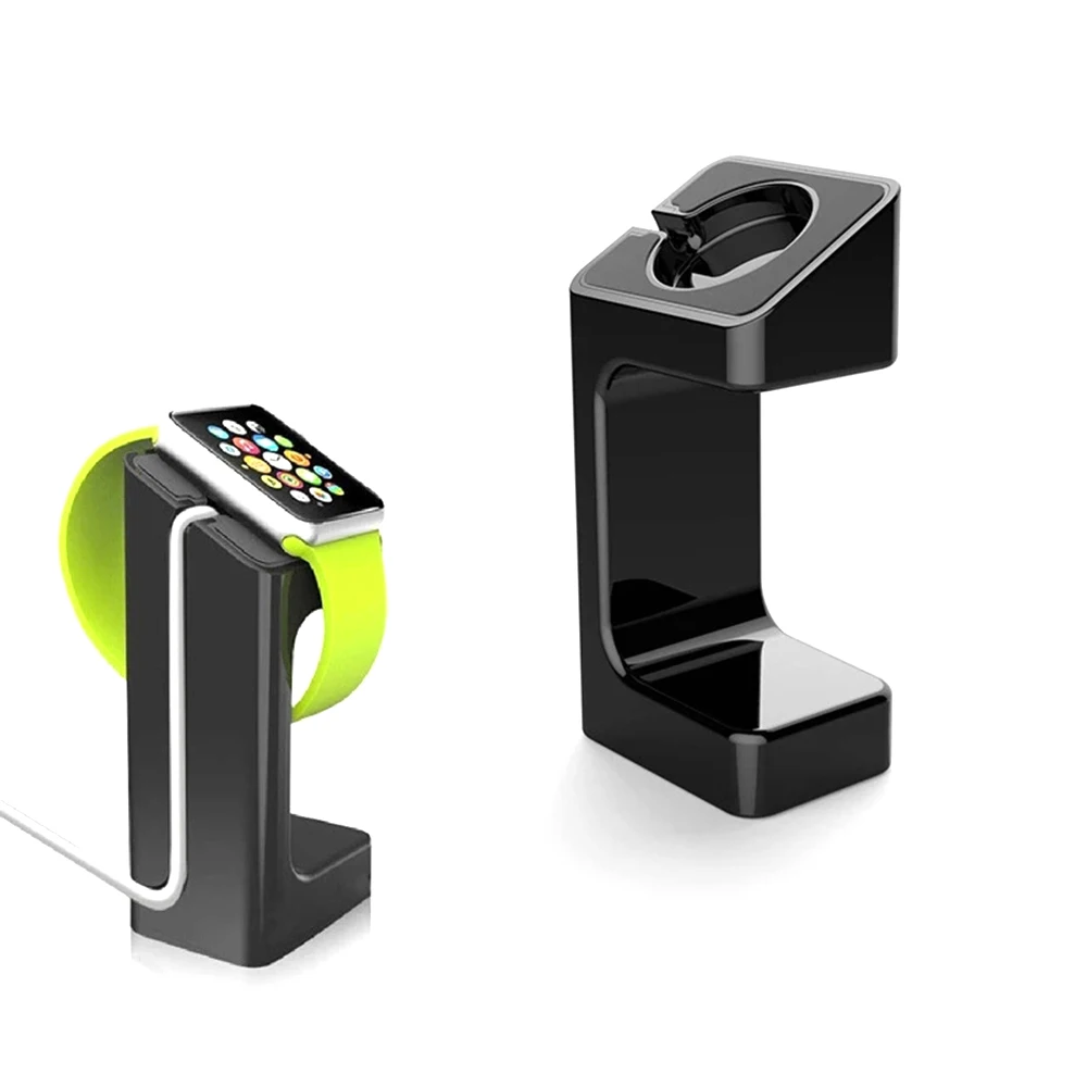 

Charger Dock Station Holder Watch Band Mount Stand For Apple Watch Series 1 2 3 42mm 38mm Charging Smart Watch Bracket Holder, Multi colors/as the picture shows