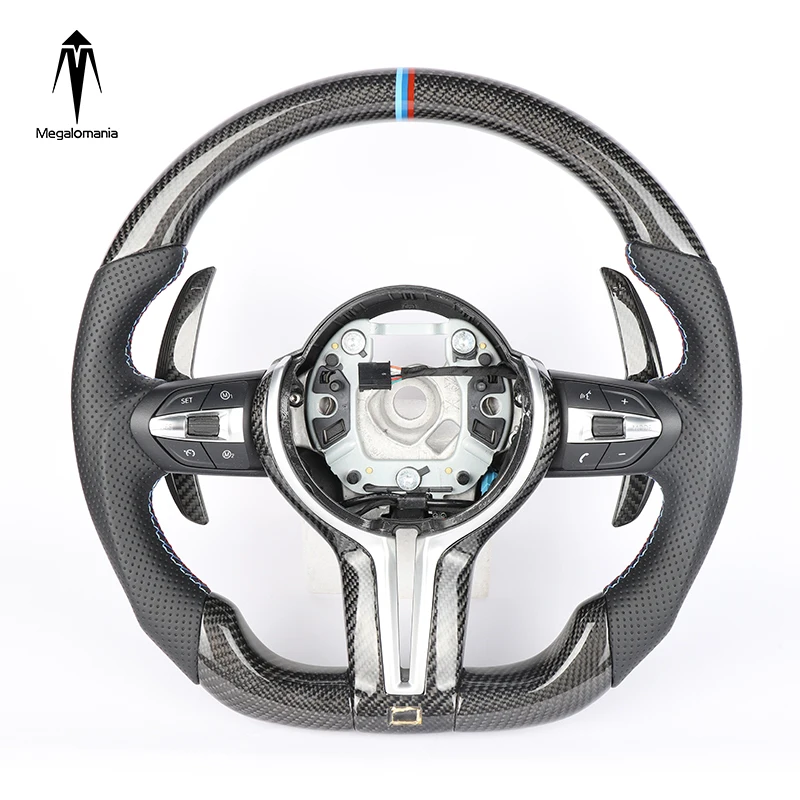 

Custom Steering Wheel for BM-W M2 M3 M4 M5 M6 X5M X6M F30 F35 F10 F18 F87 F80 F83 F20 F25 F26 F36 F32 F06 Full Leather Carton