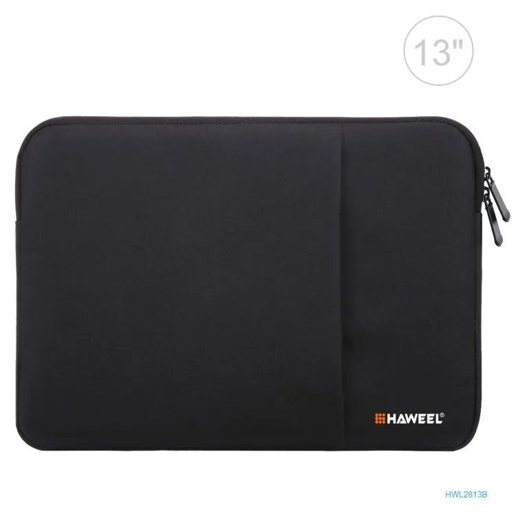 

Hot selling HAWEEL 13.0 inch Sleeve Case Carrying Bag Briefcase laptop bag with Zipper, Grey