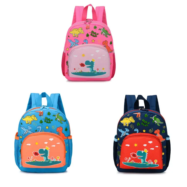 

Kids Cartoon Dinosaur Backpack Anti Lost Backpack