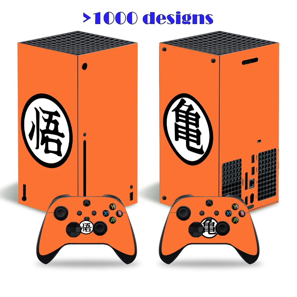 

Yiscaxia Printed Sticker for XBOX Supplier Series X Console Skin Video Games Accessories Controller Stand Vinyl Stickers, Customized