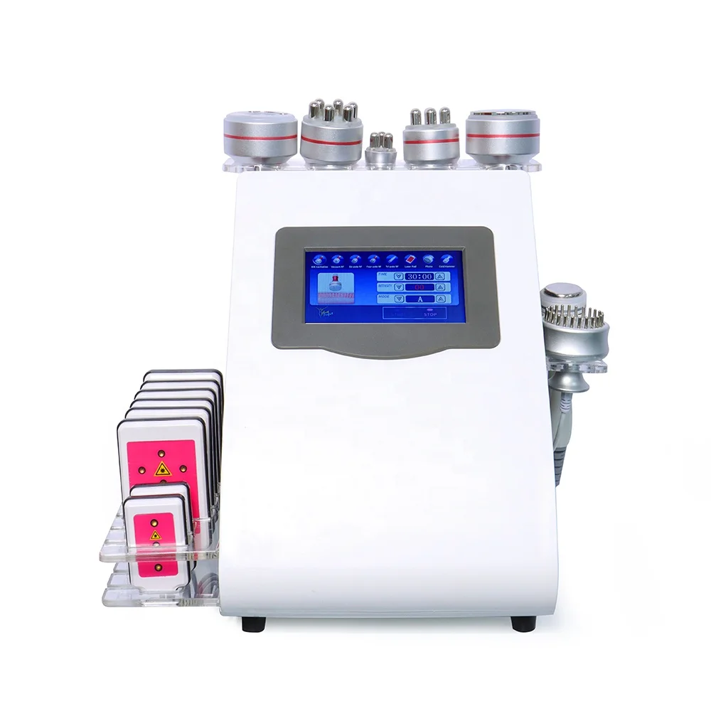 

9 In 1 Multifunction Beauty Machine/ Lipolaser/ 40K Cavitation/ Vacuum/ Rf, White