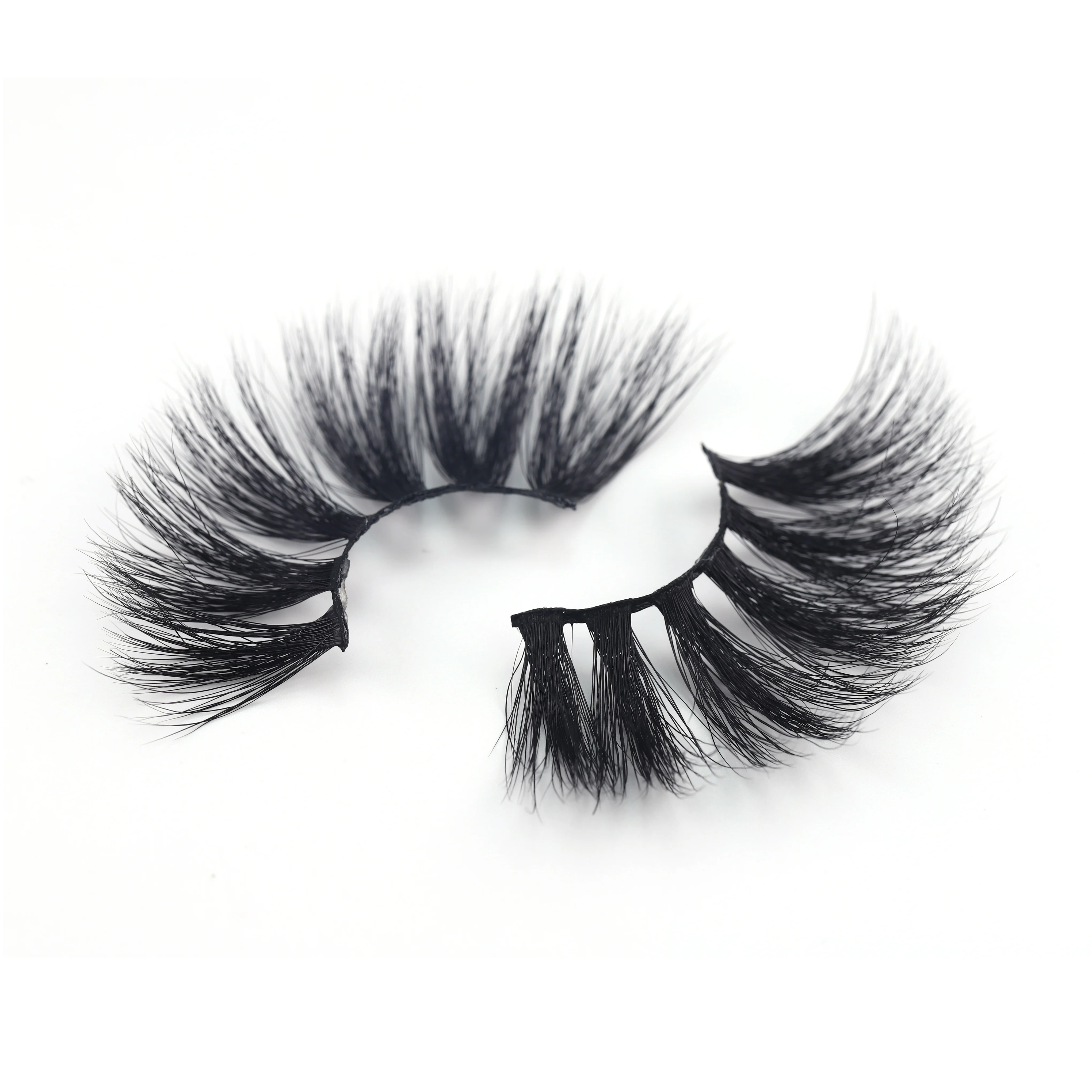 

2021 wholesale 6D new style 25mm mink false lashes 100 real mink with packaging