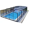 retractable pool enclosure cover pool enclosure custom build