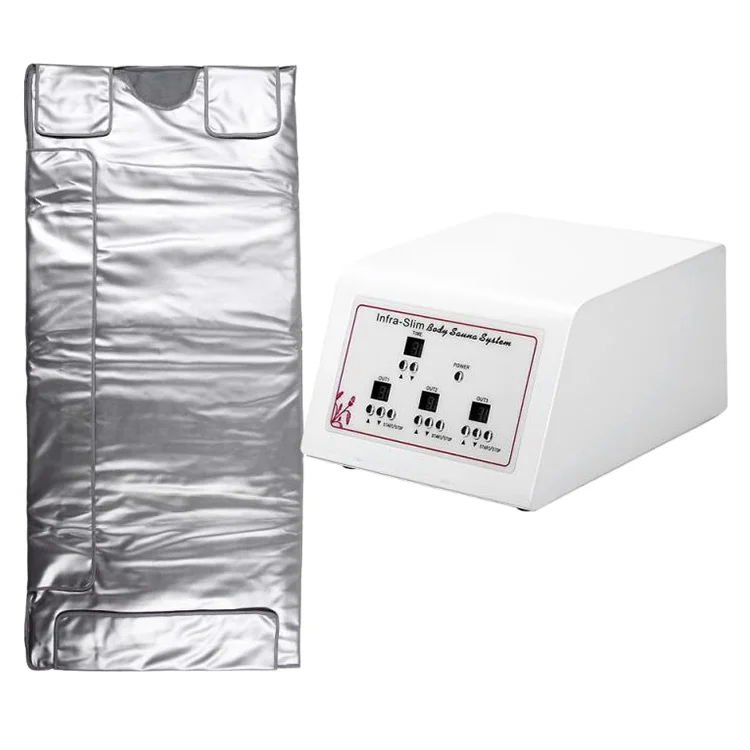 

New Product Ideas 2021 Shortwave 3 Zones Acid Heat Body Wrap Anti Cellulite Machine Infrared Sauna Blanket For Weight Loss, Silver
