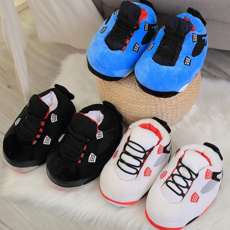 

New Style plush Jordan children slippers