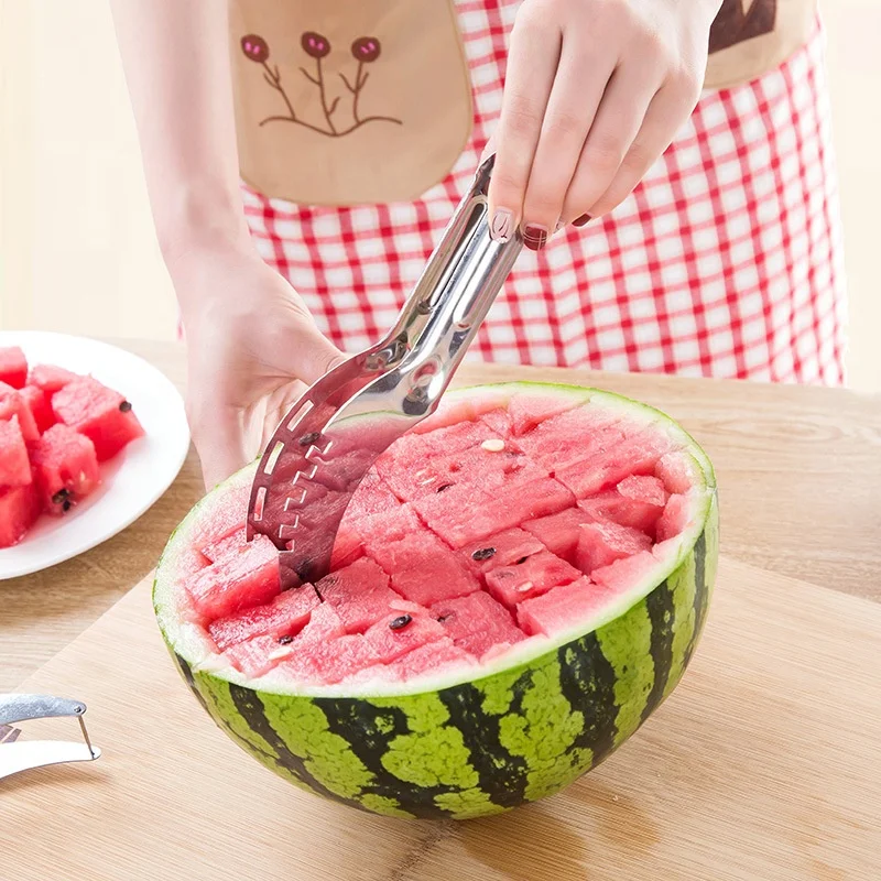 

New Fruit tools stainless steel watermelon cutter slicer