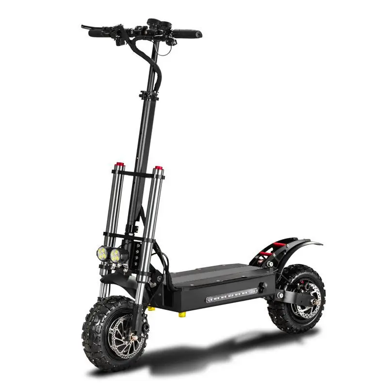 

11inch 6000W 60V Professional High Power Double Drive Off Road Electric Scooter For Optional Seats and Tires