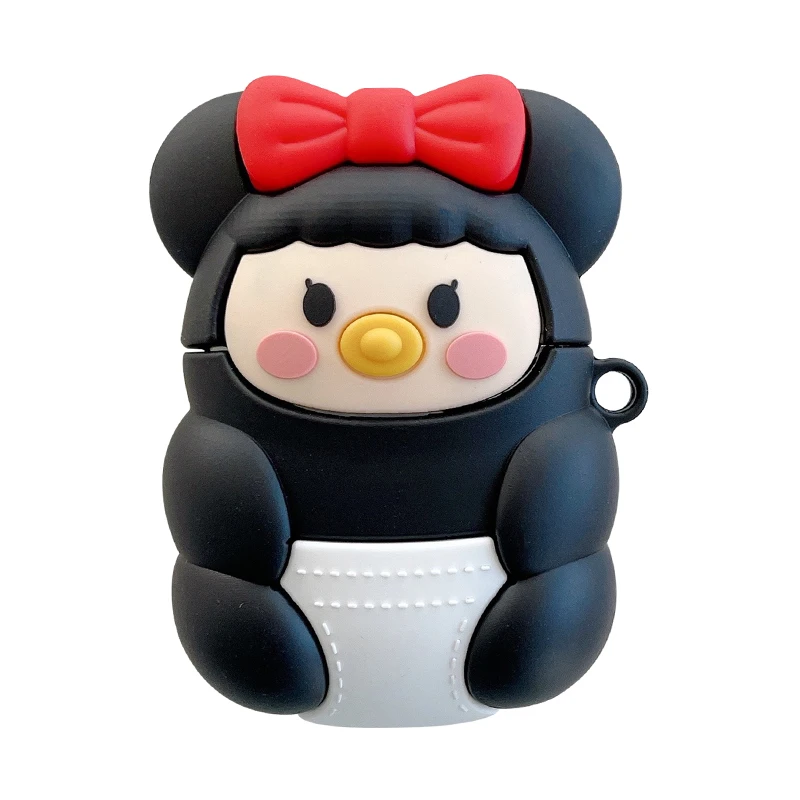 

Cute The pacifi Case For AirPods Cases Cover For AirPod 1/2 Covers Protector For Air Pods Pro Bumper Hard Coque Etui