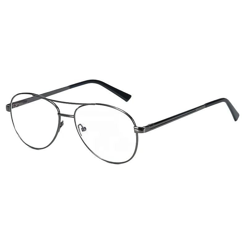 

Modern Design Italy double bridge eyeglasses frame aviation frames Metal metal mens, As shown in the details