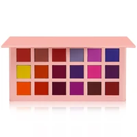 

2020 pink glitter eyeshadow palette custom private label