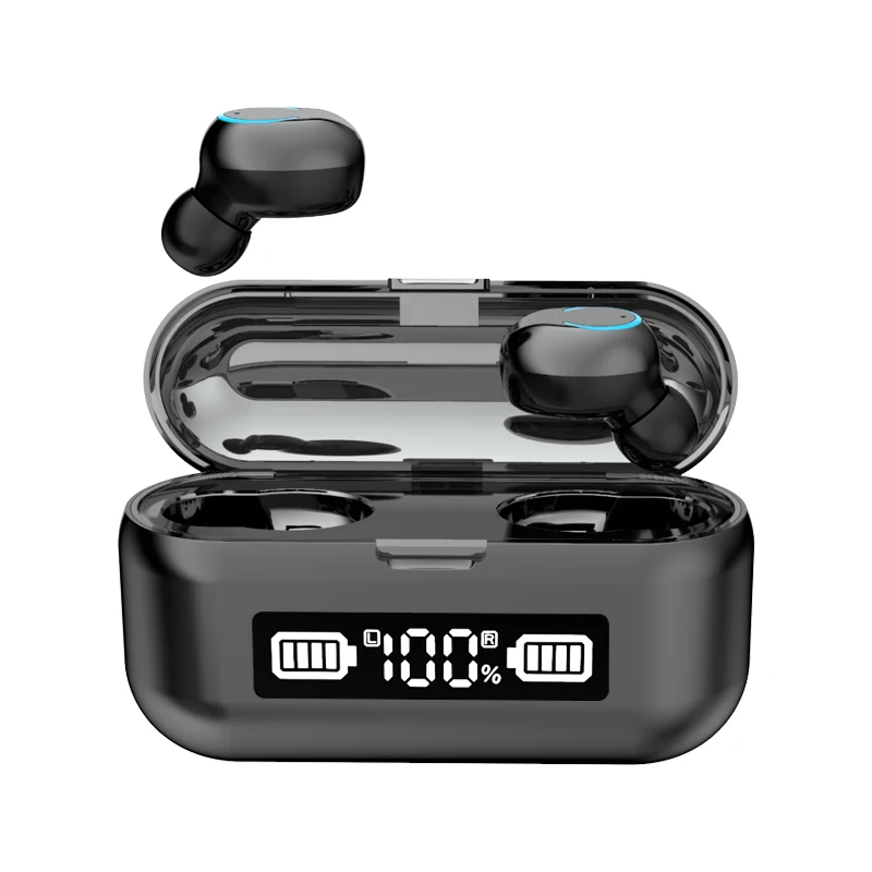 

New Coming Update Version Tws Wireless Earphone mini android BT ear buds F9-43