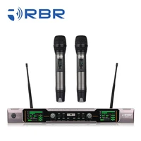 

New design bm87 professional wireless microphone with color display