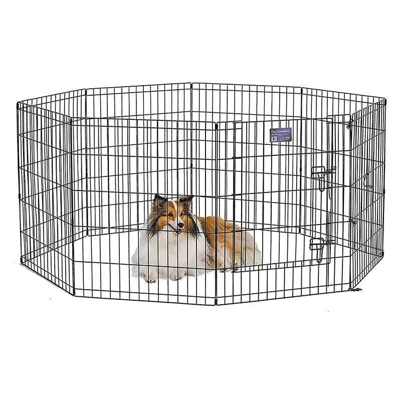 

Pet Products Foldable Metal Exercise Pen & Pet Playpen