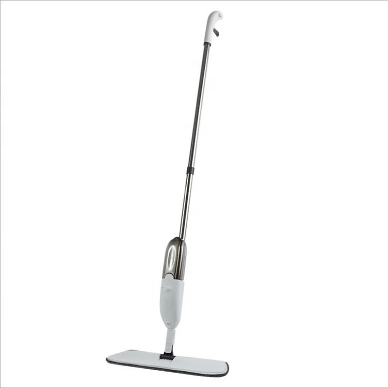 

Factory Direct Sales All Kinds Of Household Lazy Spray Mop Flat Mop Wet And Dry Dual Use Microfiber Mop, White