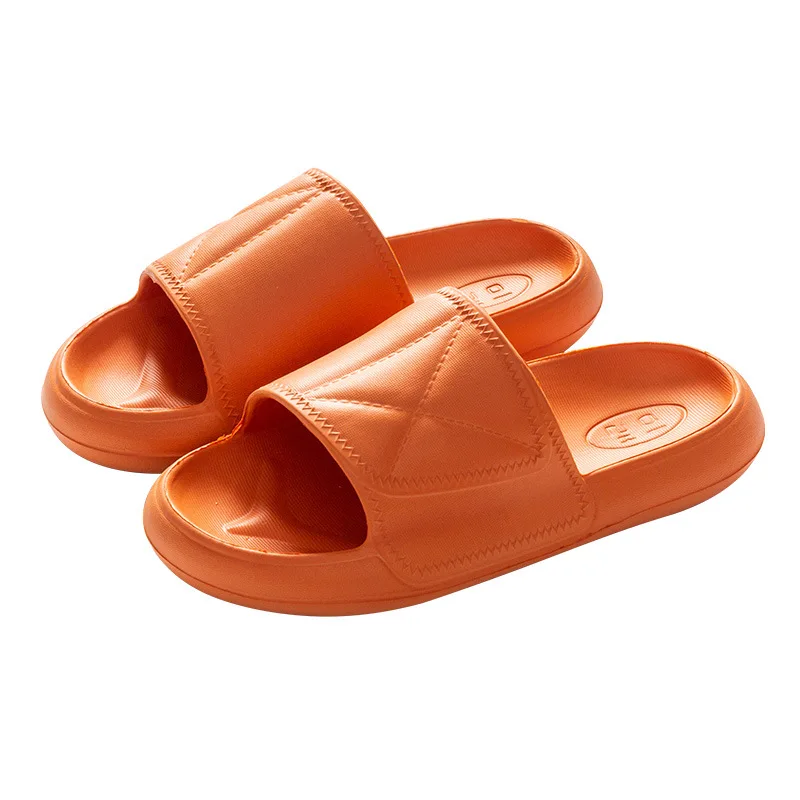 

Slippers for women's home in summer wear anti slip thick soled slippers for lovers home bath and bathroom OEM customization, Customized color