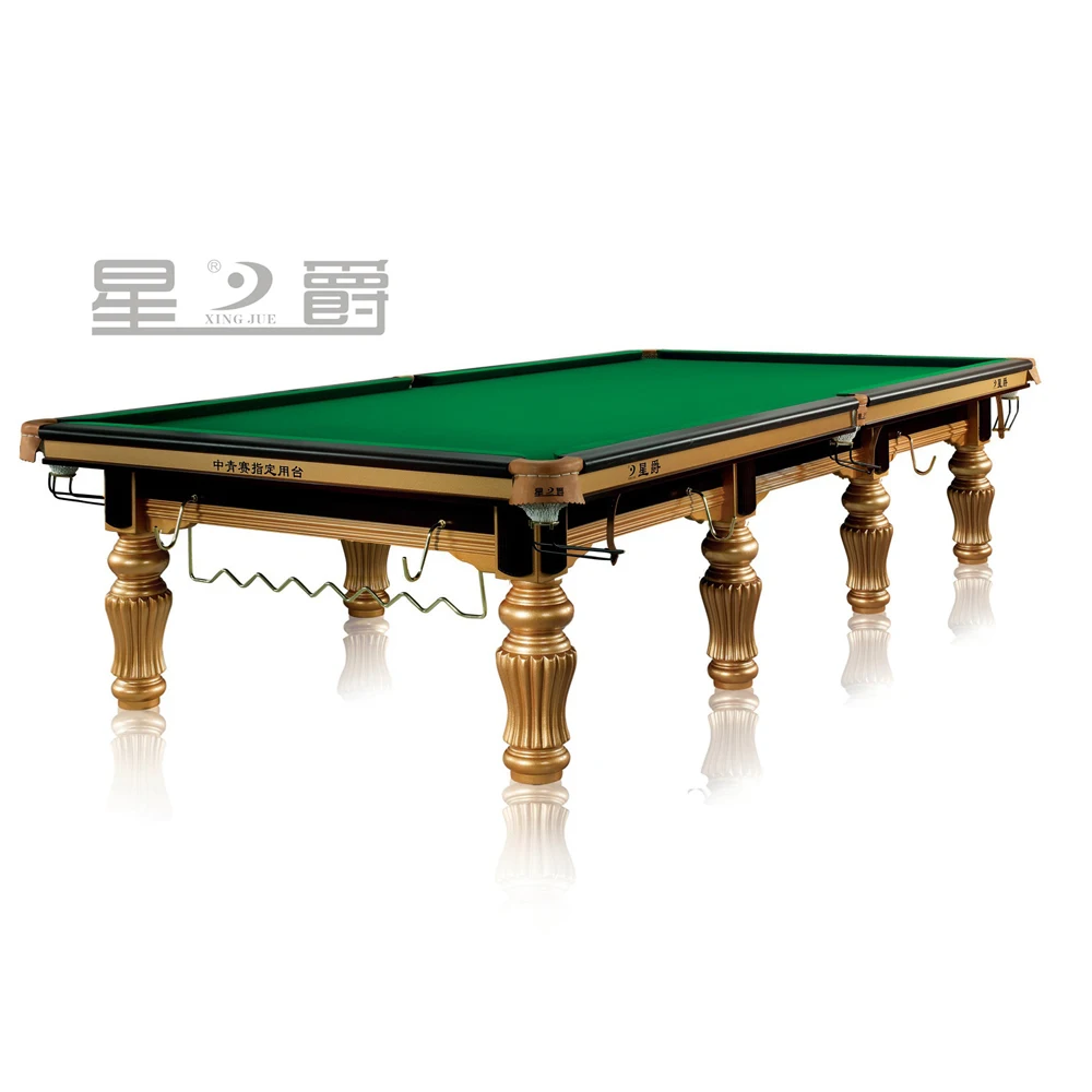 

FACTORY High Quality Steel Cushion Snooker Table
