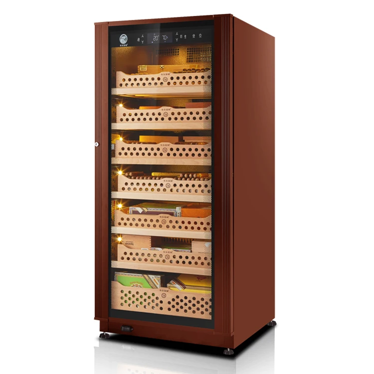 
High quality cheap price horizontal display cabinet electric cigar kitchen cabinet 