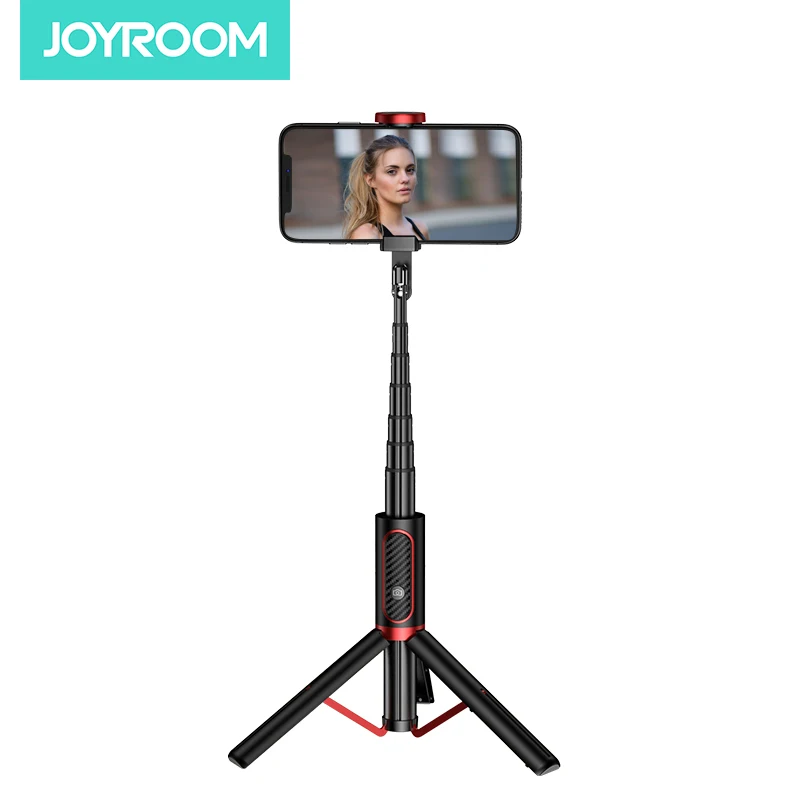 

Joyroom new mini telescopic flexible 360 mobile phone bluetooths selfie stick tripod remote