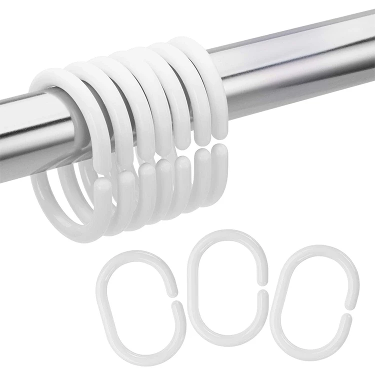 

Wholesale Plastic Shower Curtain Hooks, Bathroom Curtain Hooks, Shower Curtain Hooks Rings
