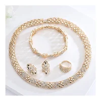 

Factory Cheap Africa Bridal 18k Gold Plated Women Jewelry Set