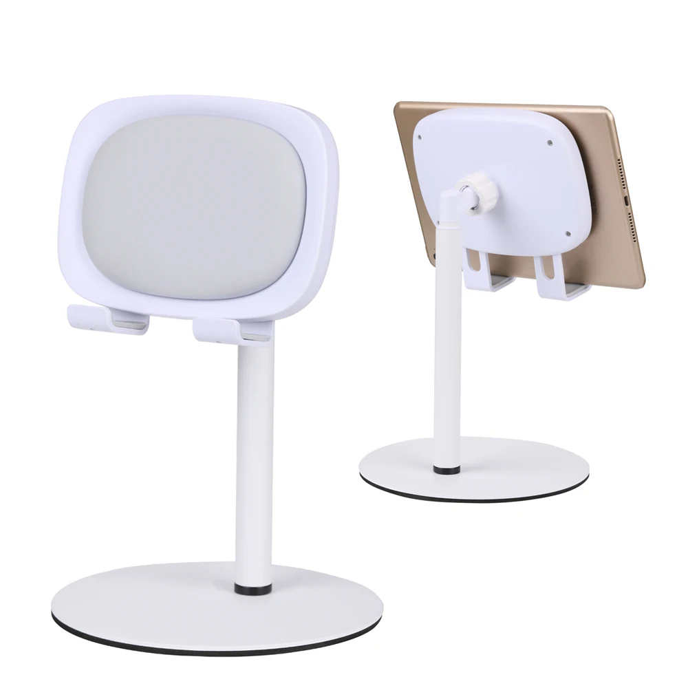 

Trending products 2021 new arrivals Desk Adjustable Desktop Tablet Holder Cell Phone Stand, Black white