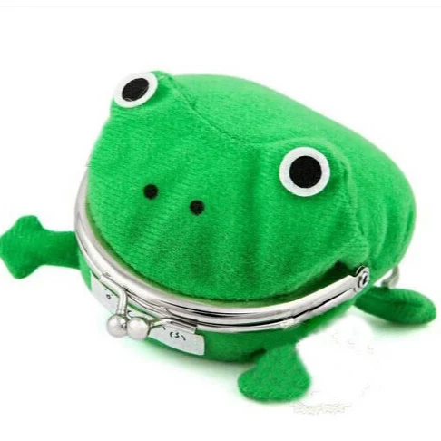 

Hot Japanese anime Naruto wallet, Green frog Coin Holder, Naruto frog coin Purse