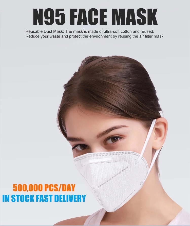 CE FDA Passed Earloop ffp3 Mask Anti-virus Mask Face Mask N95