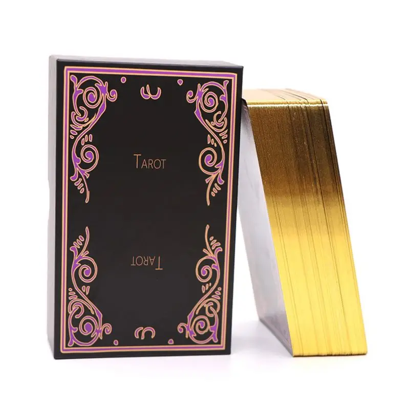 

Amazon Hot Sale High Quality Oracle Cards Family Board Games Divination Future Telling Playing Cards Tarot Cards For Adult