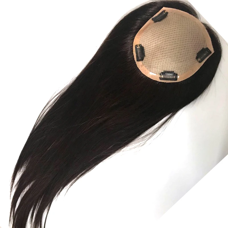 

European-hiar virgin hair toppers for women human hair