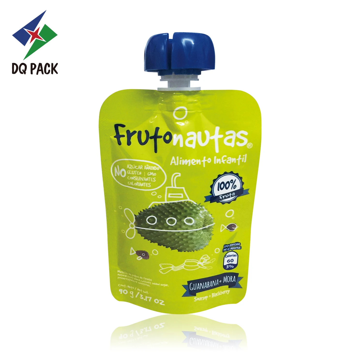 Wholesale Juice Packaging With Spout For Puree Baby Food Pouch