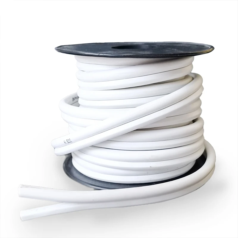 

Free Sample white PVC Speaker Cable BC and CCA stranded wire flat power cable 0.75mm2 1.0mm2 square 100meters one spool price